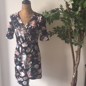 Floral sheath dress
